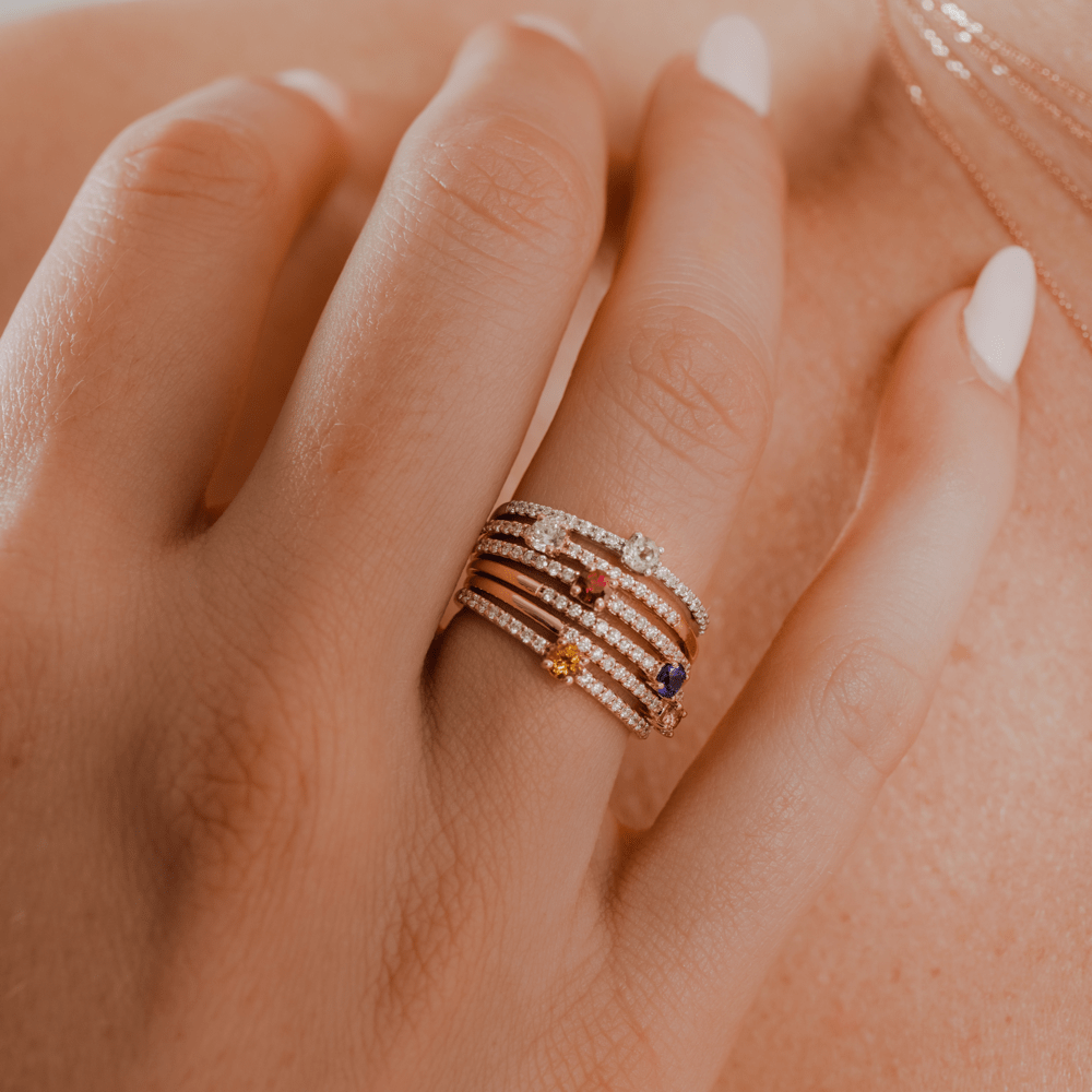 BIRTHSTONE Diamant - April - FENA daily Jewellery