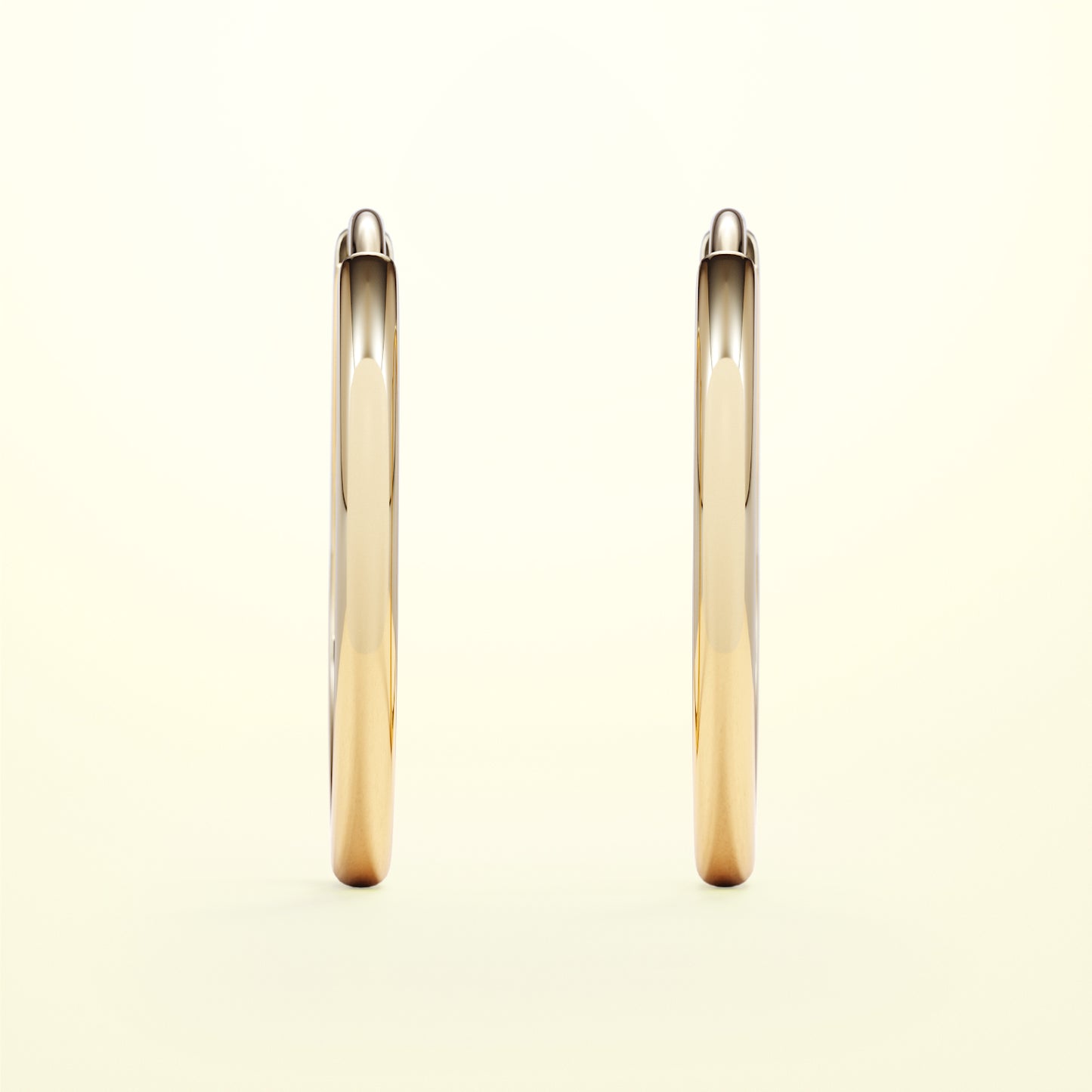 PURE Hoops large - 14K Gold - FENA daily Jewellery
