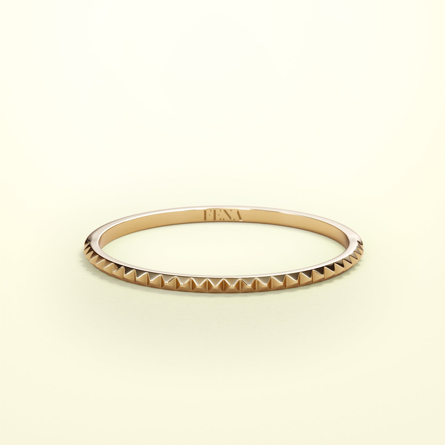 PURE Edgy - 14K Gold - FENA daily Jewellery