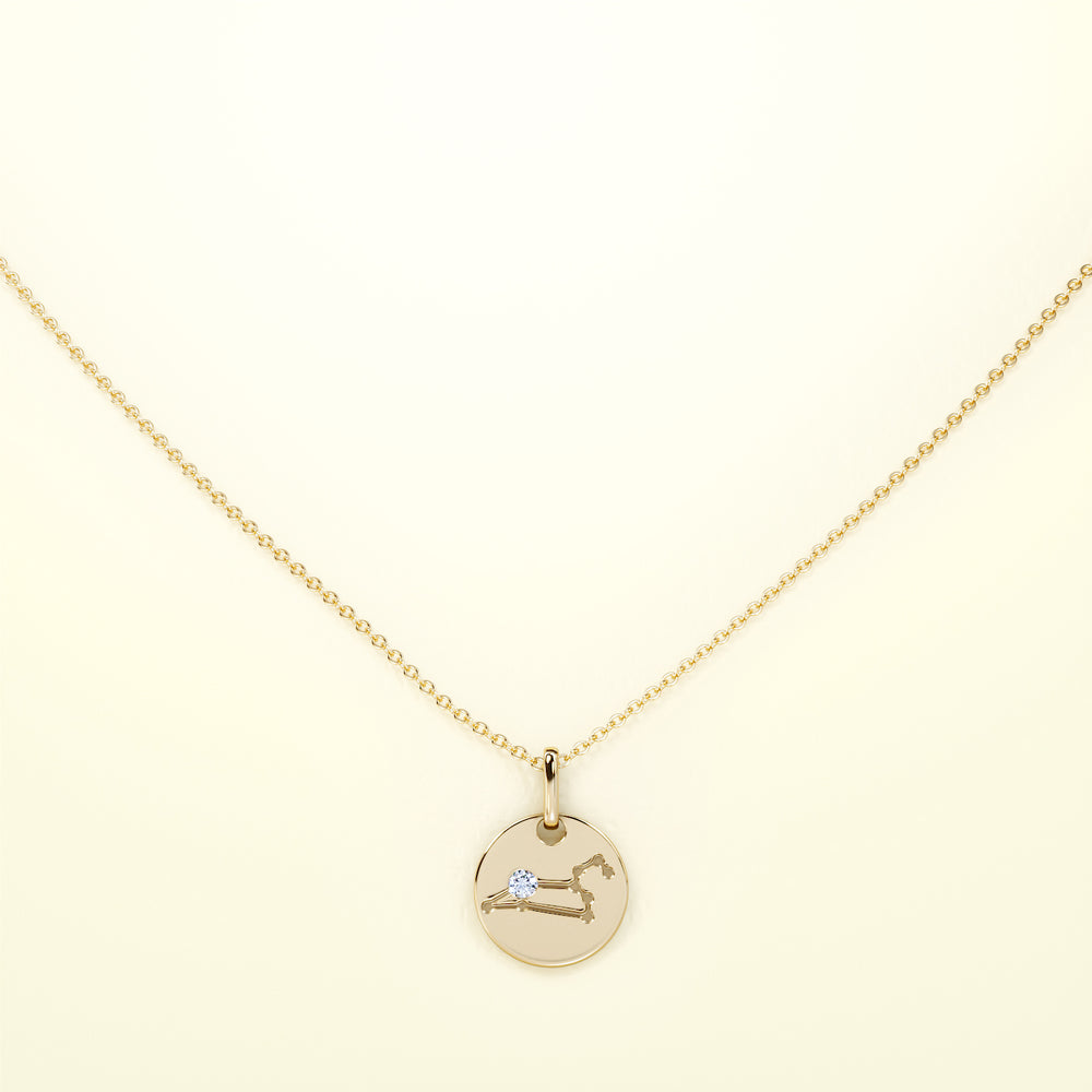 PURE Zodiac Löwe - 14K Gold - FENA daily Jewellery