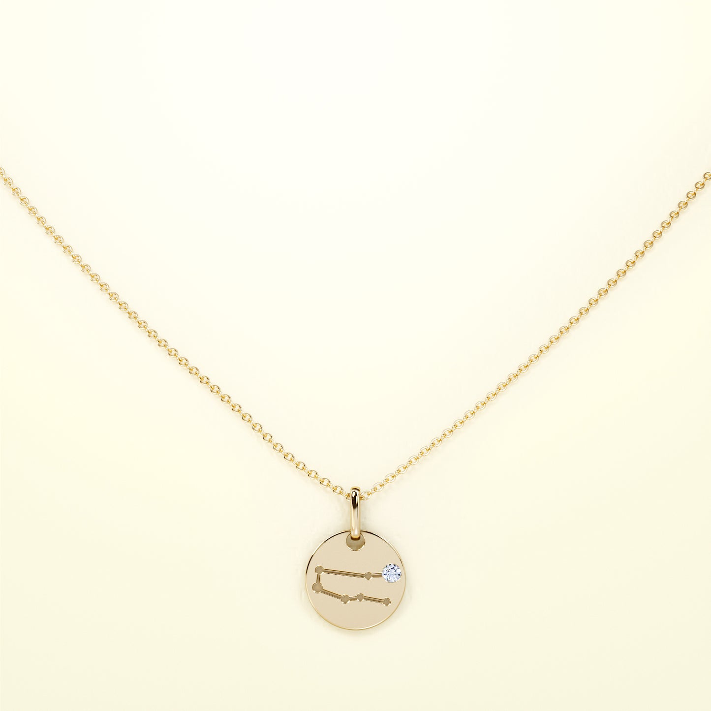 PURE Zodiac Zwilling - 14K Gold - FENA daily Jewellery