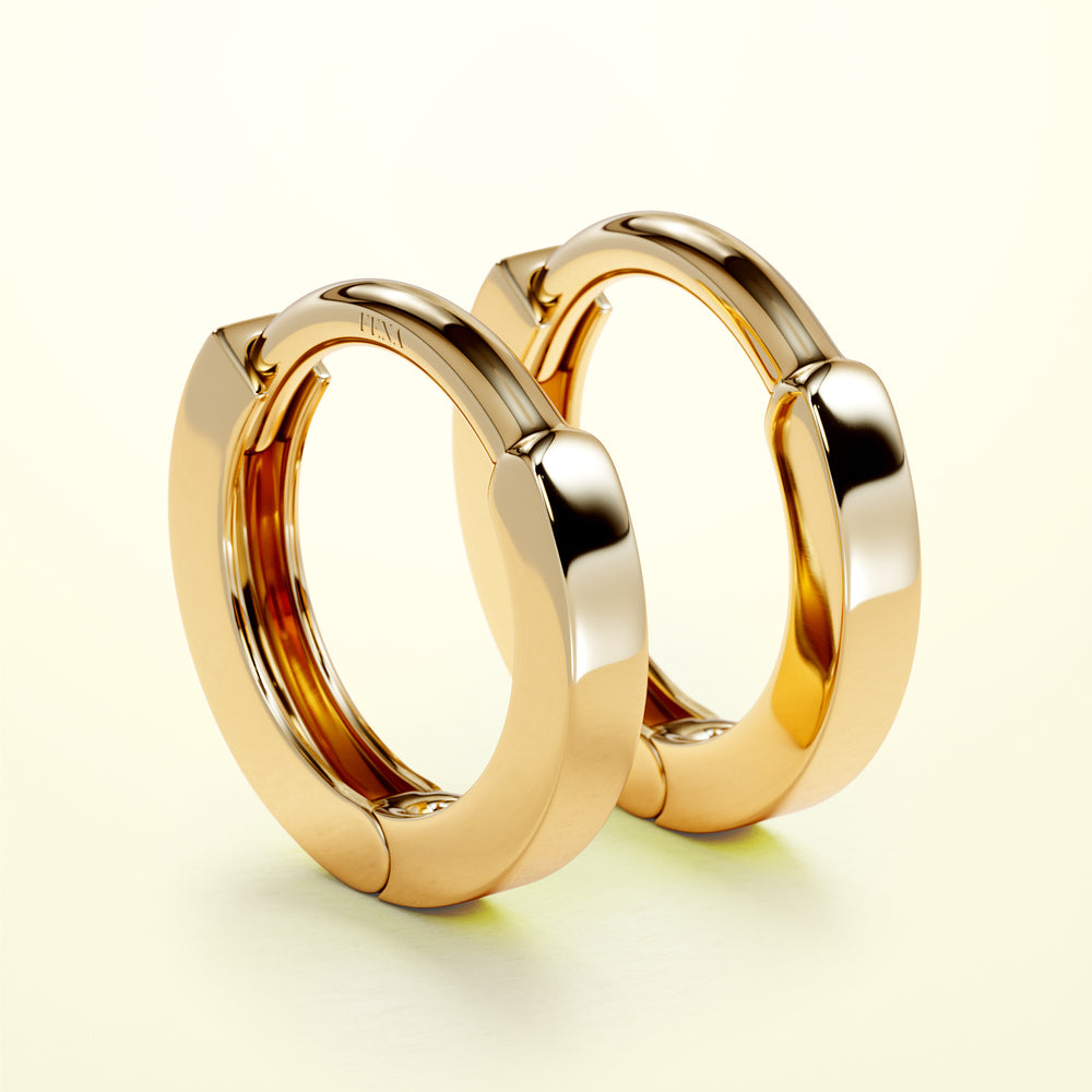 PURE Hoops small - 14K Gold - FENA daily Jewellery