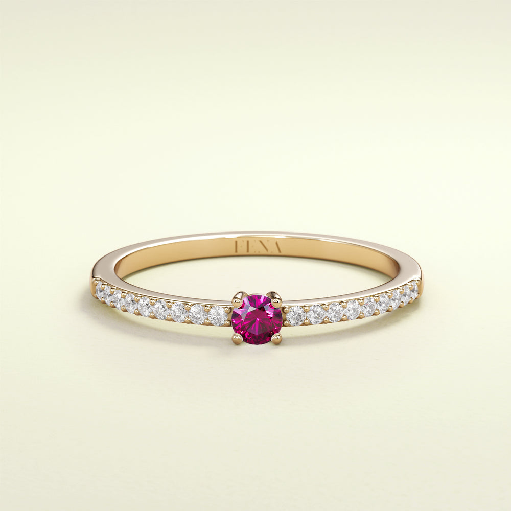 BIRTHSTONE Granat - Jänner - FENA daily Jewellery
